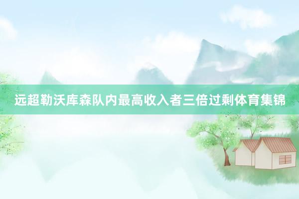远超勒沃库森队内最高收入者三倍过剩体育集锦