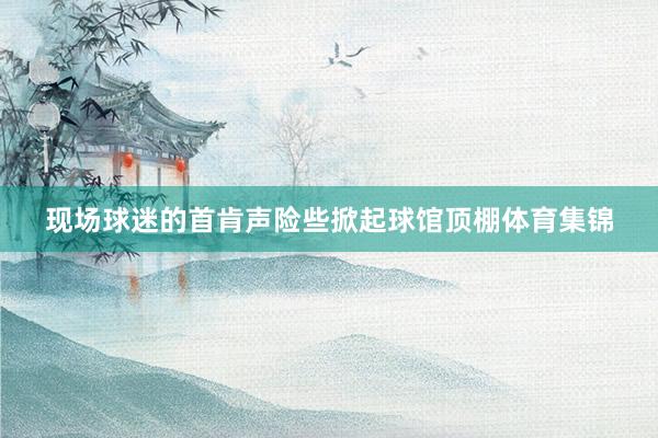 现场球迷的首肯声险些掀起球馆顶棚体育集锦