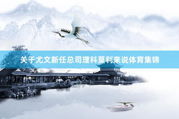关于尤文新任总司理科莫利来说体育集锦