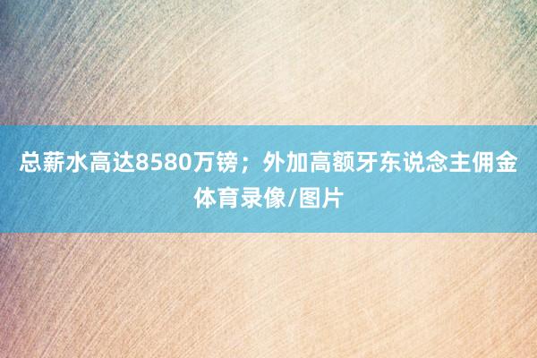 总薪水高达8580万镑；外加高额牙东说念主佣金体育录像/图片