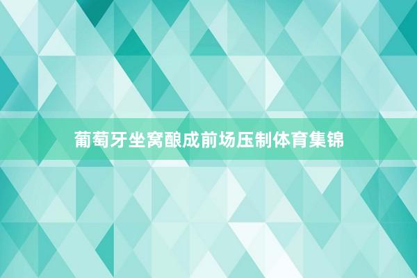 葡萄牙坐窝酿成前场压制体育集锦